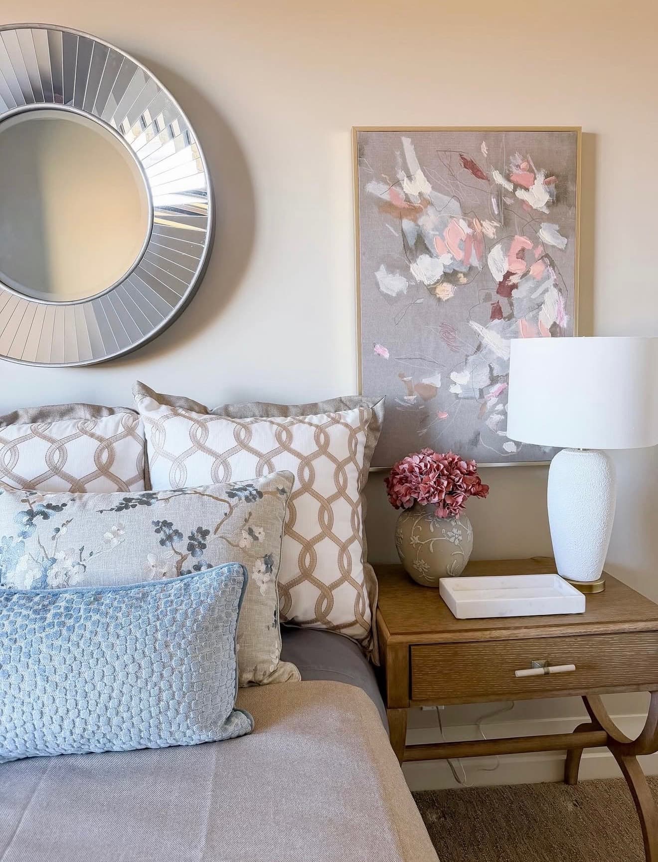 Bedroom after styling