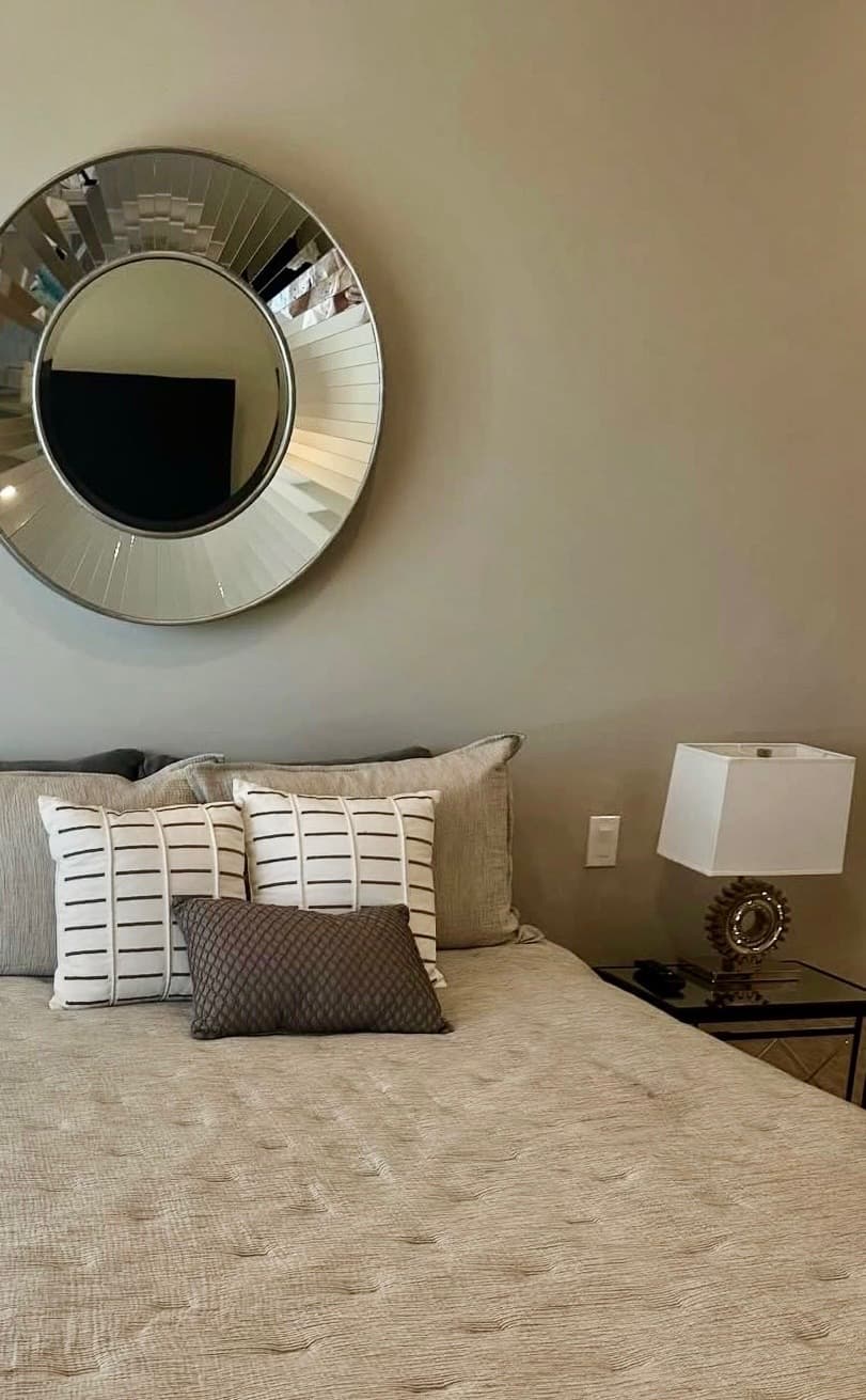 Bedroom before styling